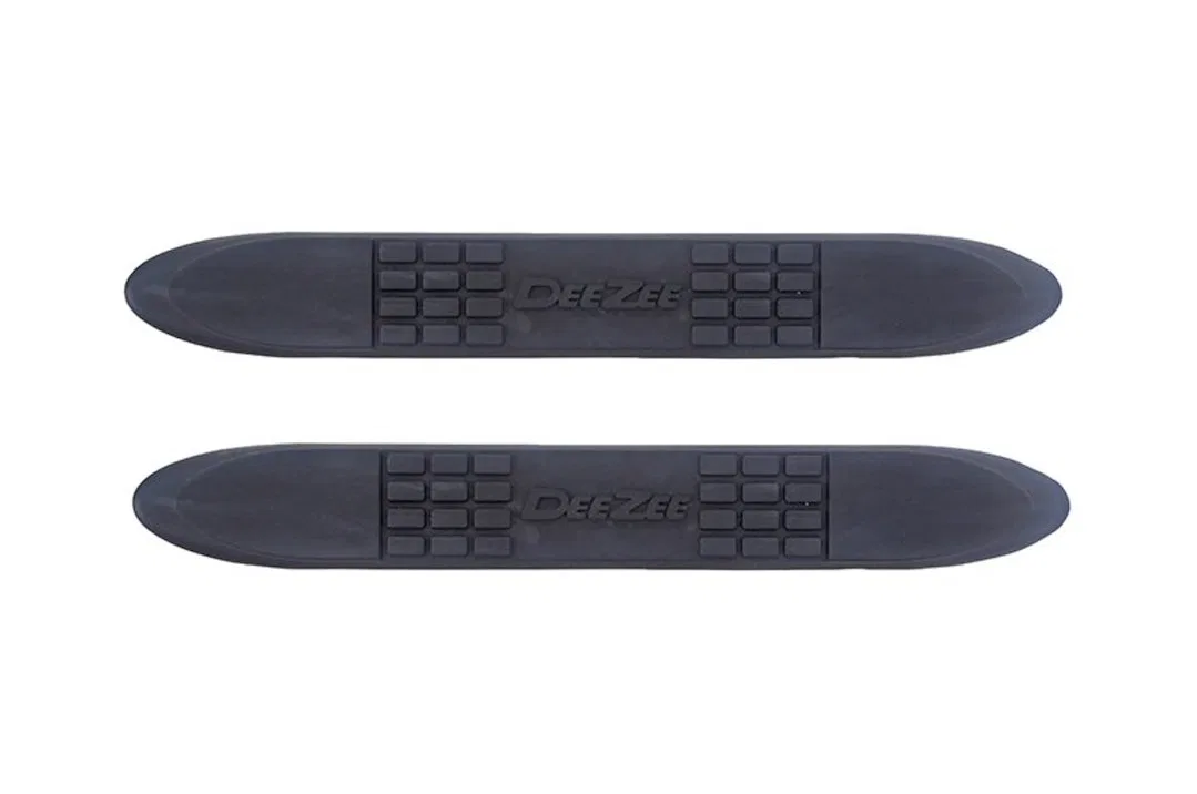 DZ3INCHECKS – DEE ZEE Nerf Bar Pad, Replacement For 3 Inch Round Bars Clip Mount (Included) Black Checker Style